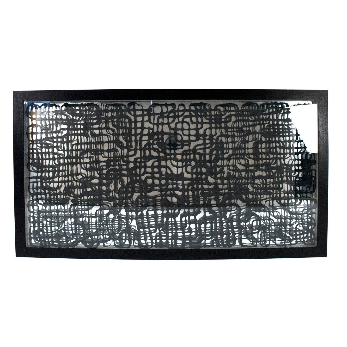 Abstract Paper Framed Art ZEN22640B FredCo