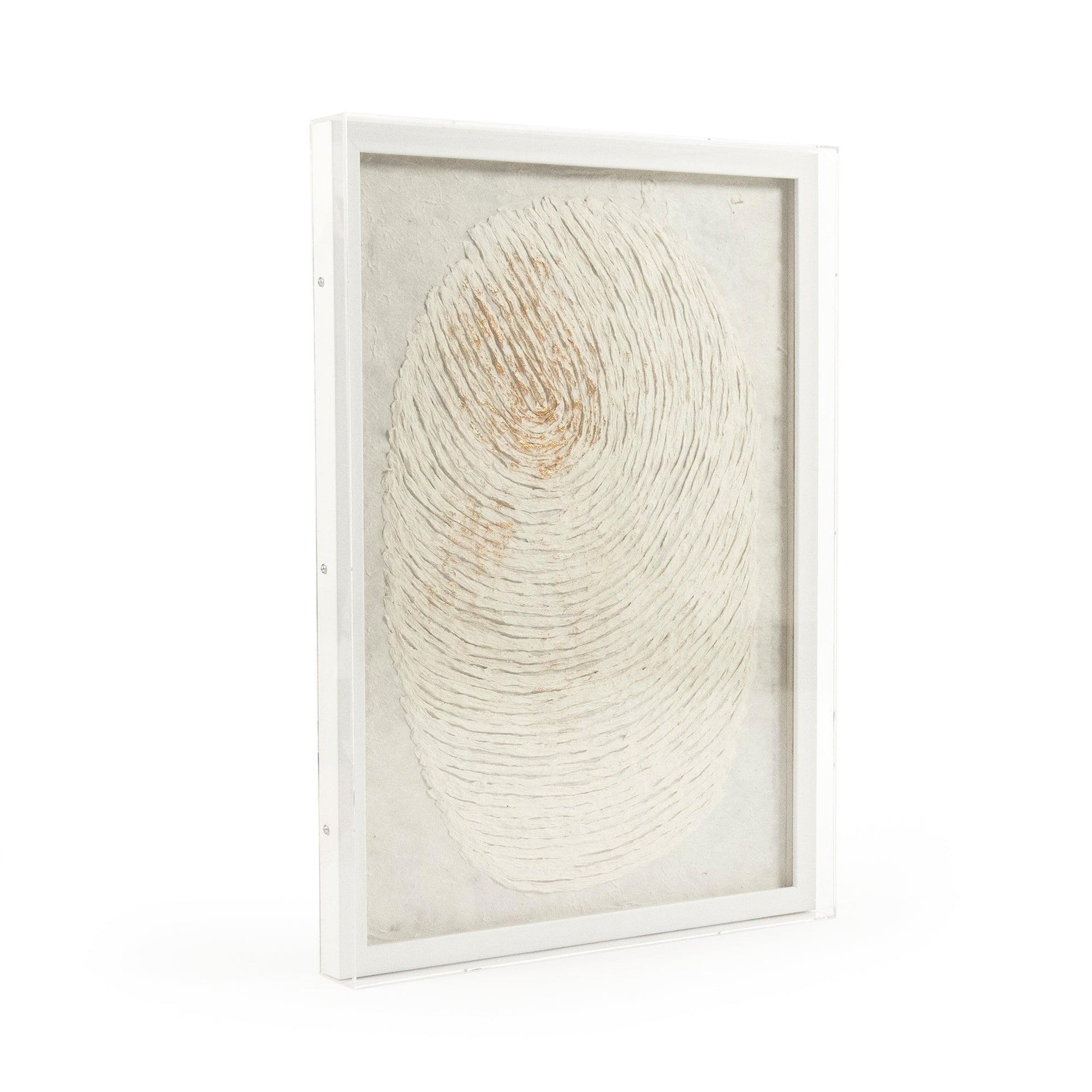 Abstract Paper Framed Art ZEN30447BY FredCo