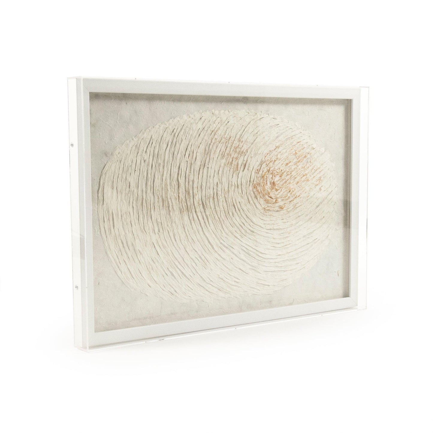 Abstract Paper Framed Art ZEN30447BY FredCo