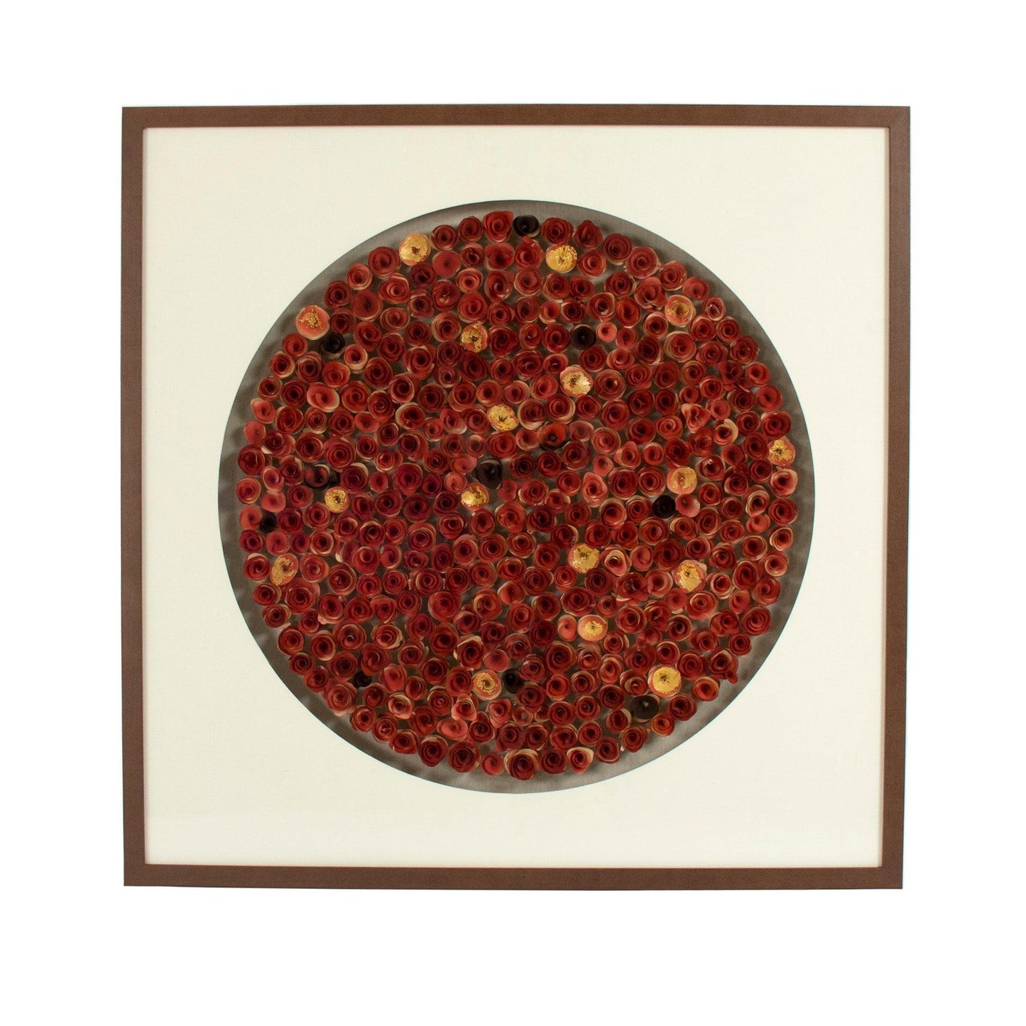 Abstract Rose Wall Art ZEN35314 FredCo