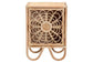 Acelin Modern Bohemian Natural Brown Rattan Nightstand FredCo