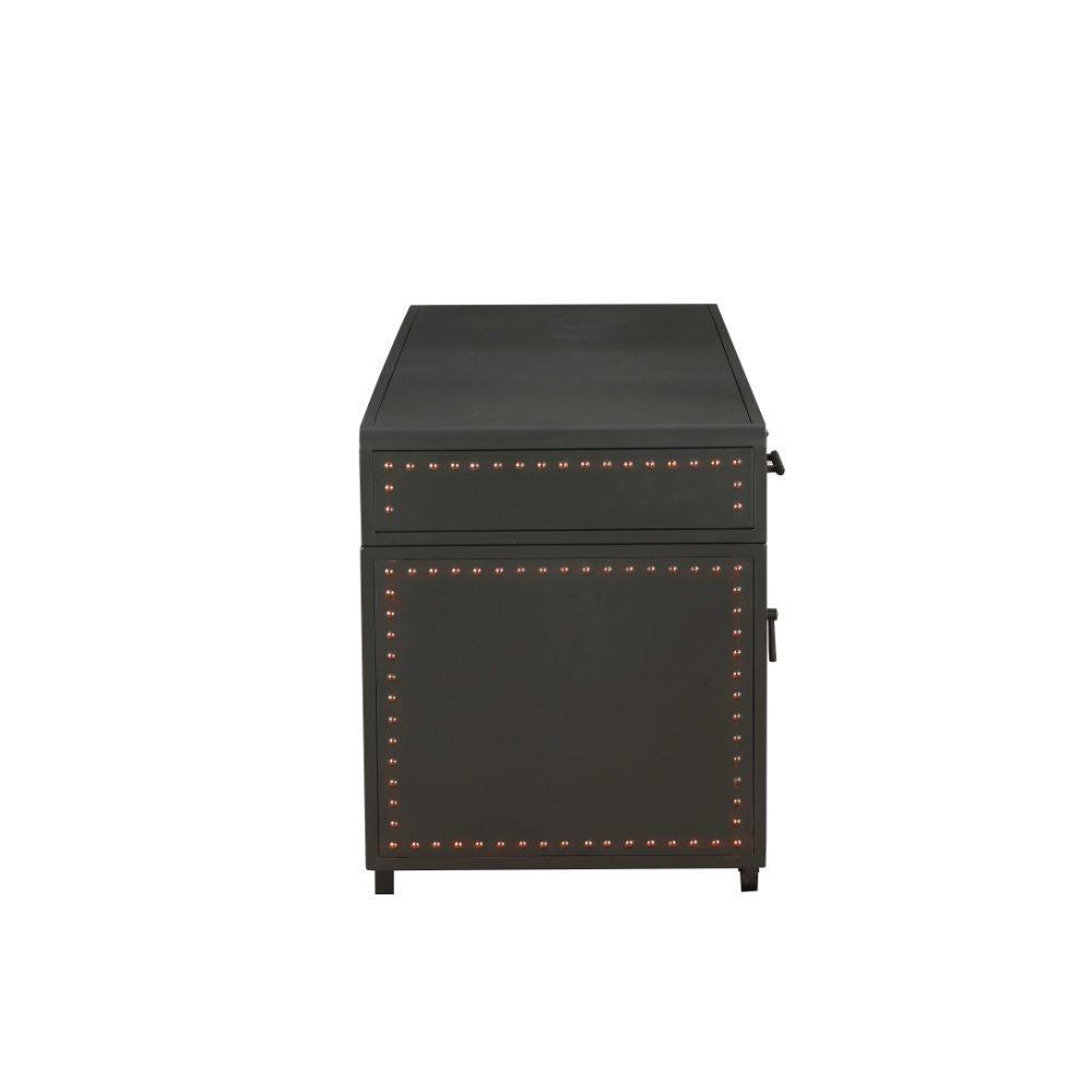 ACME Actaki Desk, Sandy Gray 92430 FredCo