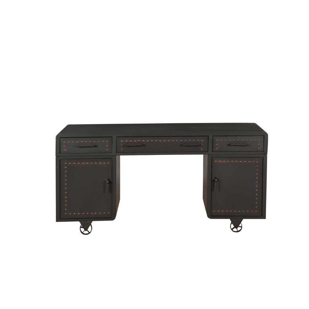ACME Actaki Desk, Sandy Gray 92430 FredCo