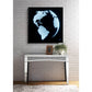 ACME Adamas Wall Art w/LED, Smoky Glass & Faux Crystal FredCo