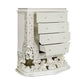 ACME Adara Chest, Antique White Finish FredCo