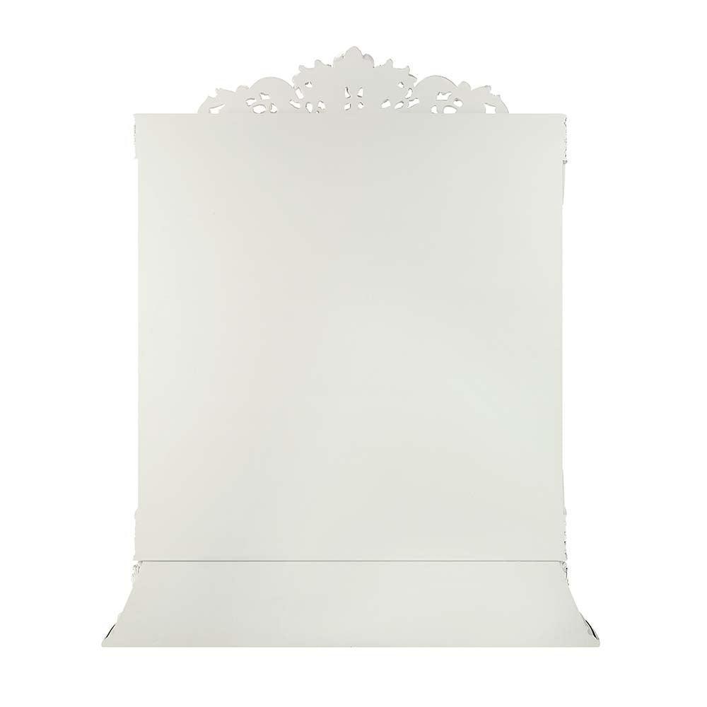 ACME Adara Curio , Antique White Finish FredCo
