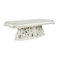 ACME Adara Dining Table , Antique White Finish FredCo