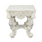 ACME Adara End Table, Antique White Finish FredCo