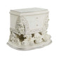 ACME Adara Nightstand, Antique White Finish FredCo