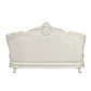 ACME Adara Sofa w/7 Pillows, White PU & Antique White Finish FredCo