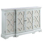 ACME Adelle Console Table, Light Teal Finish FredCo