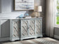 ACME Adelle Console Table, Light Teal Finish FredCo