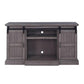 ACME Admon TV Stand w/Fireplace, Gray Oak FredCo