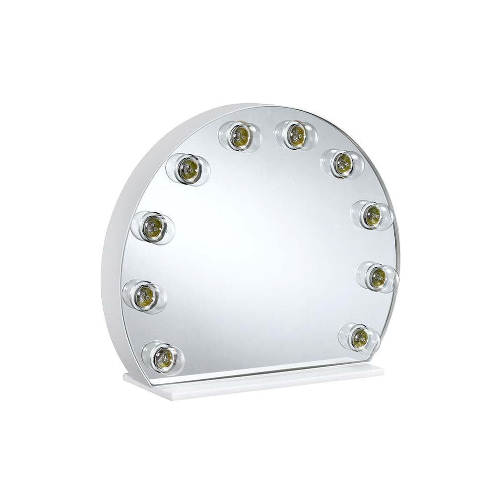 ACME Alma Accent Mirror, White Finish FredCo