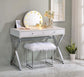 ACME Alma Accent Mirror, White Finish FredCo