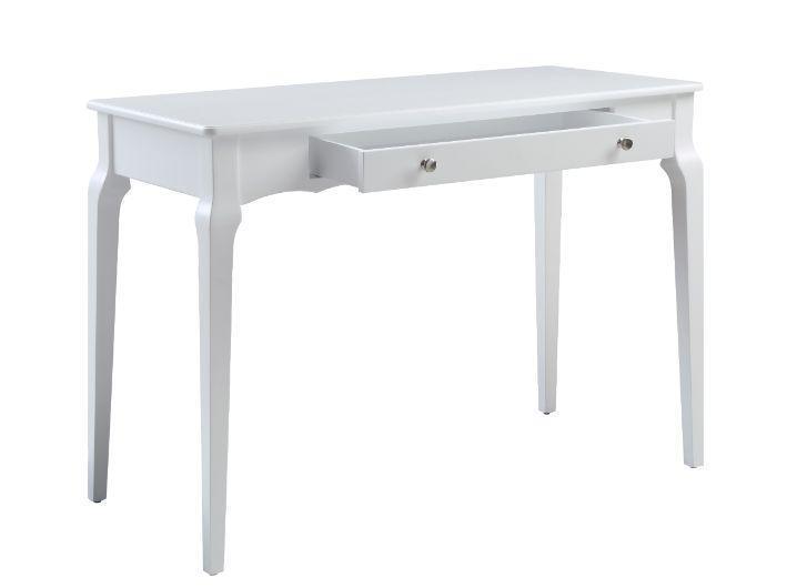 ACME Alsen Writing Desk, White Finish FredCo