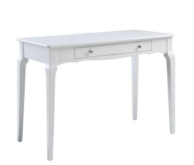 ACME Alsen Writing Desk, White Finish FredCo