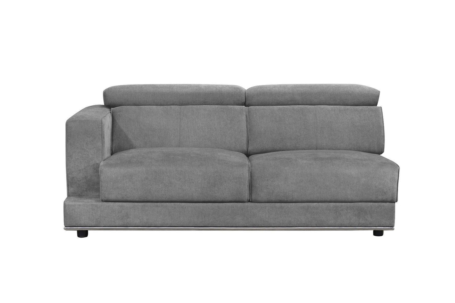 ACME Alwin Modular LF Sofa, Dark Gray Fabric FredCo