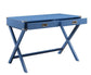 ACME Amenia Writing Desk, Blue Finish FredCo