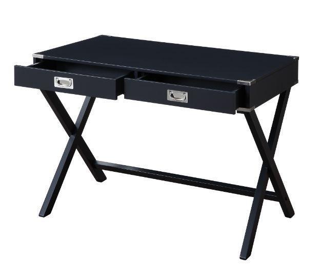 ACME Amenia Writing Desk, Charcoal Finish FredCo