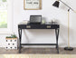 ACME Amenia Writing Desk, Charcoal Finish FredCo