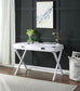 ACME Amenia Writing Desk, White Finish FredCo