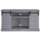 ACME Amrita TV Stand w/Fireplace, Gray Oak FredCo