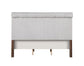 ACME Andria Eastern King Bed, Reclaimed Oak Finish FredCo