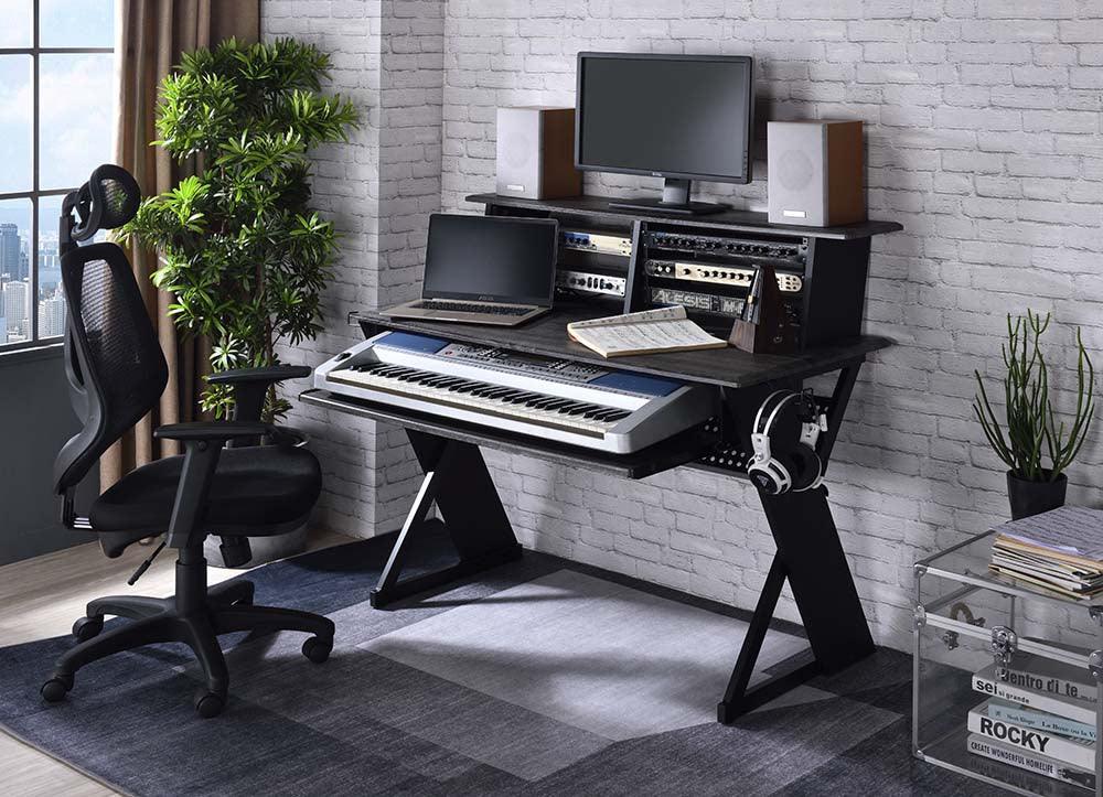 ACME Annette Music Desk, Black 47" OF00991 FredCo