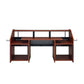 ACME Annette Music Desk, Natural & Black Finish FredCo