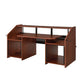 ACME Annette Music Desk, Natural & Black Finish FredCo
