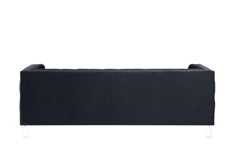 ACME Ansario Sofa, Charcoal Velvet FredCo