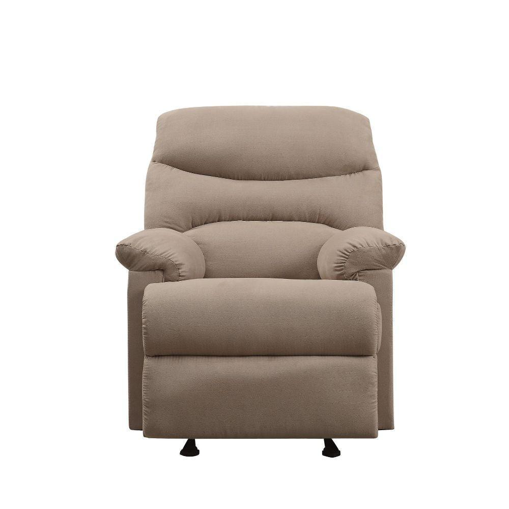 ACME Arcadia Glider Recliner, Light Brown MFB FredCo