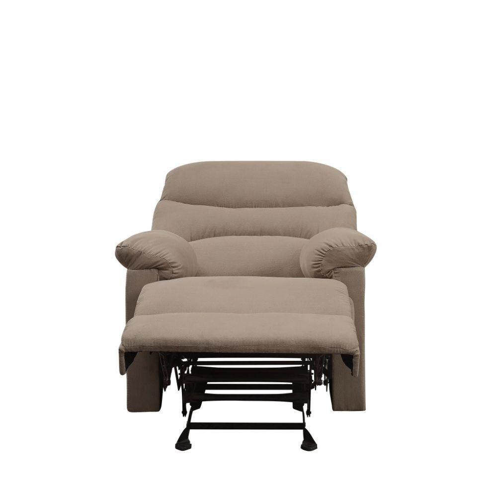 ACME Arcadia Glider Recliner, Light Brown MFB FredCo