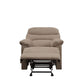 ACME Arcadia Glider Recliner, Light Brown MFB FredCo
