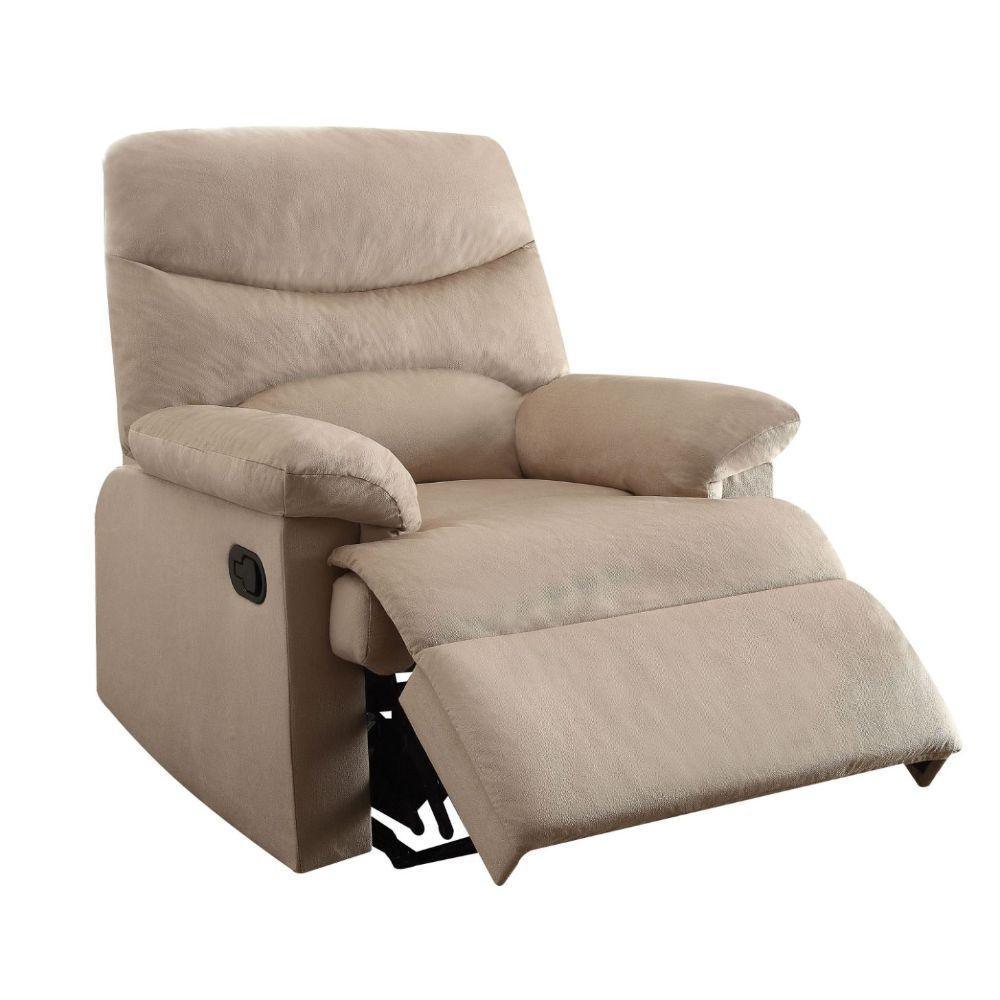 ACME Arcadia Recliner, Beige Fabric FredCo