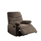 ACME Arcadia Recliner, Light Brown Fabric FredCo