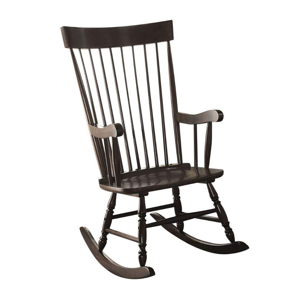 ACME Arlo Rocking Chair, Black FredCo
