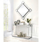 ACME Asbury Wall Accent Mirror, Mirrored & Chrome FredCo