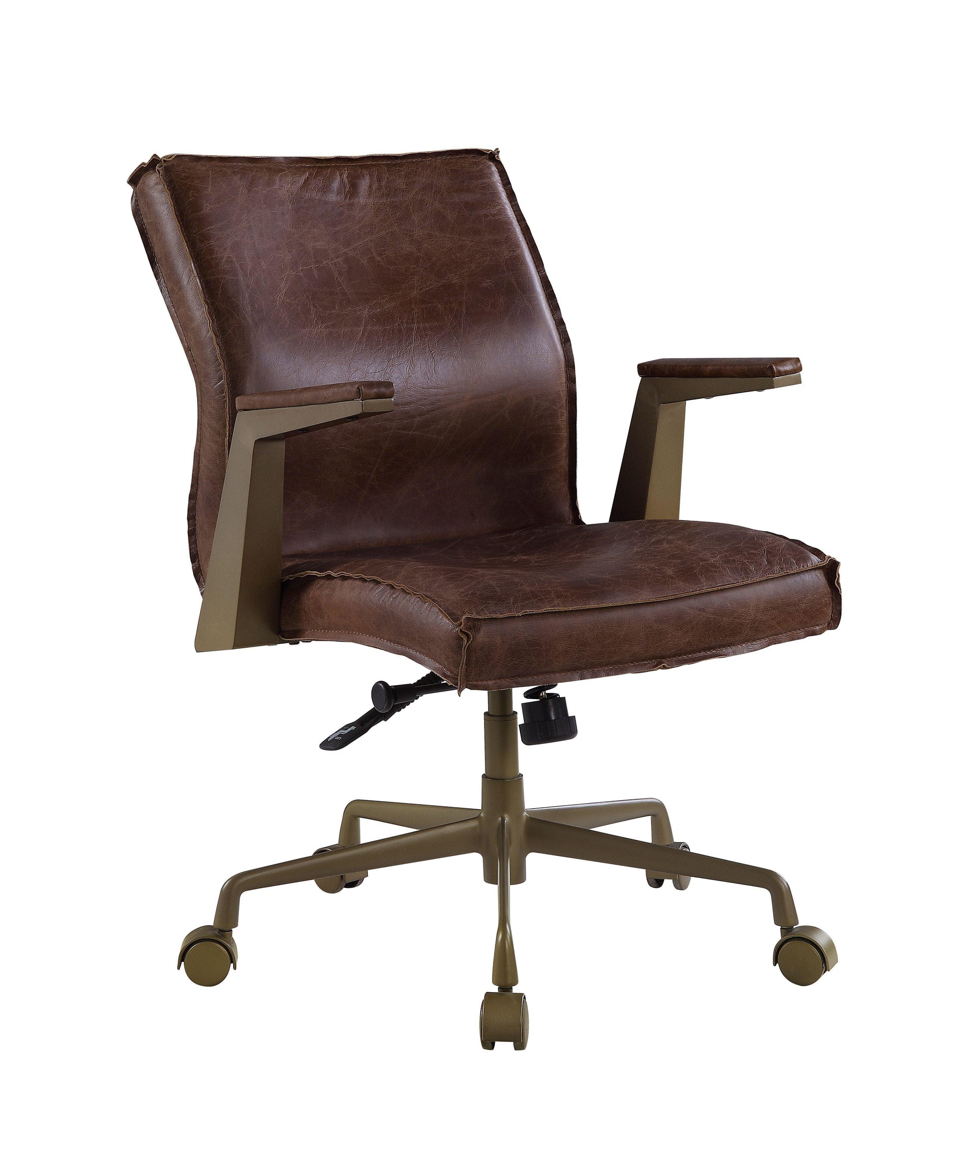 ACME Attica Executive Office Chair, Espresso Top Grain Leather FredCo