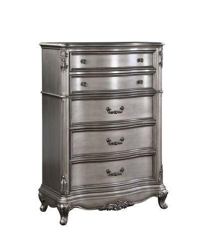 ACME Ausonia Chest, Antique Platinum Finish FredCo