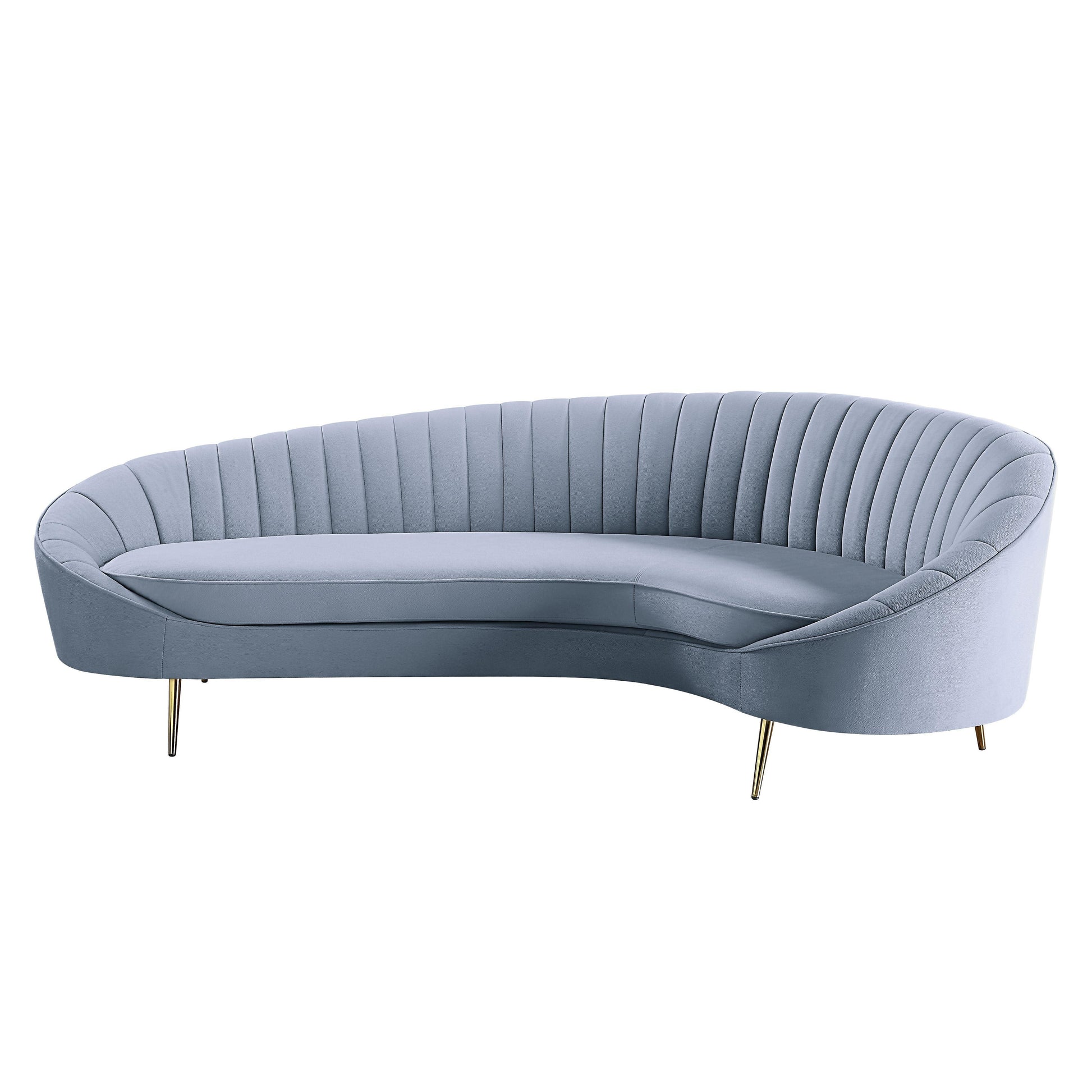 ACME Ballard Sofa, Light Gray Velvet FredCo
