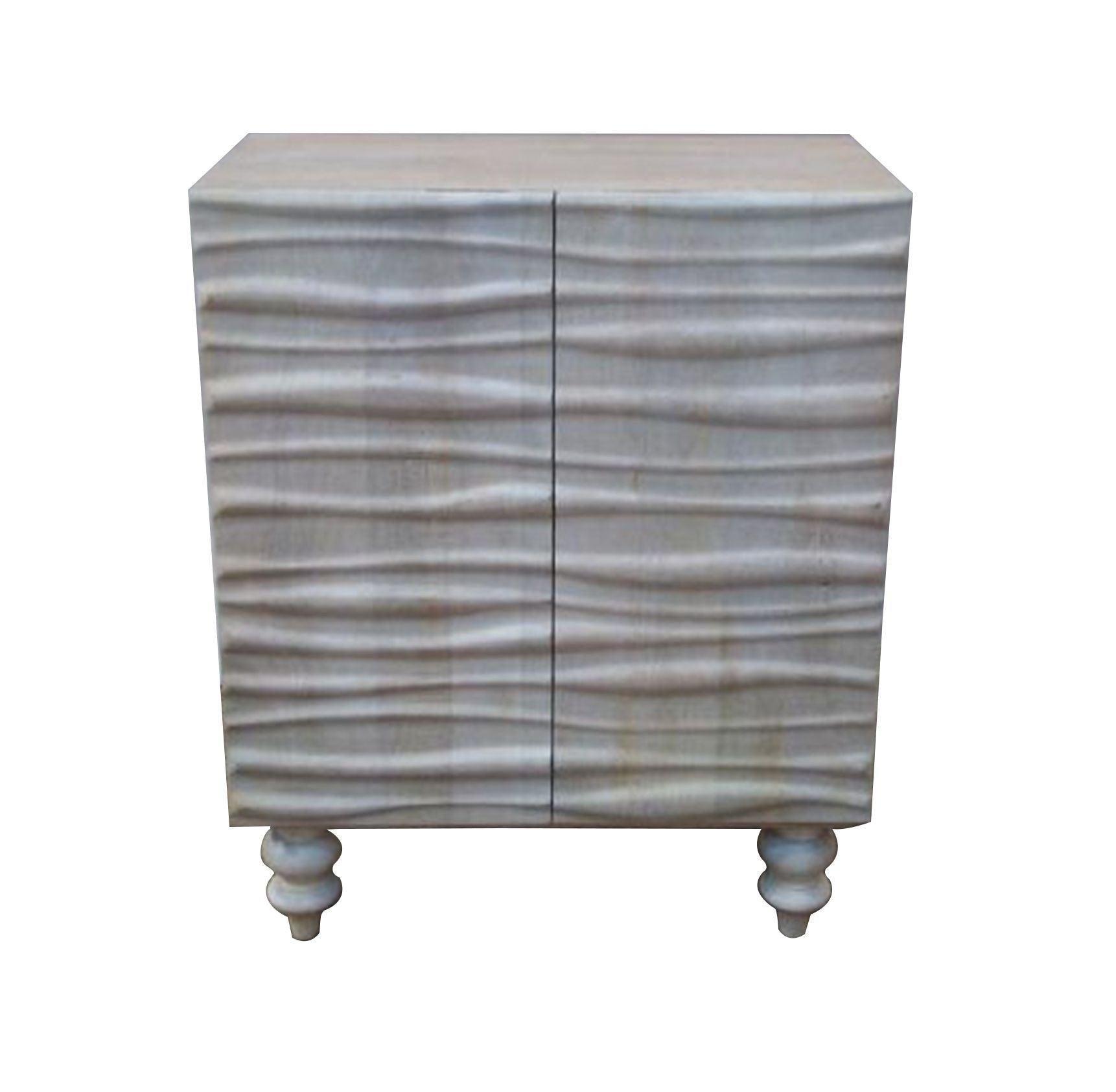 ACME Balthazar Console Table, White Washed FredCo