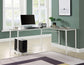 ACME Bambina Computer Desk, Gray & White Finish FredCo