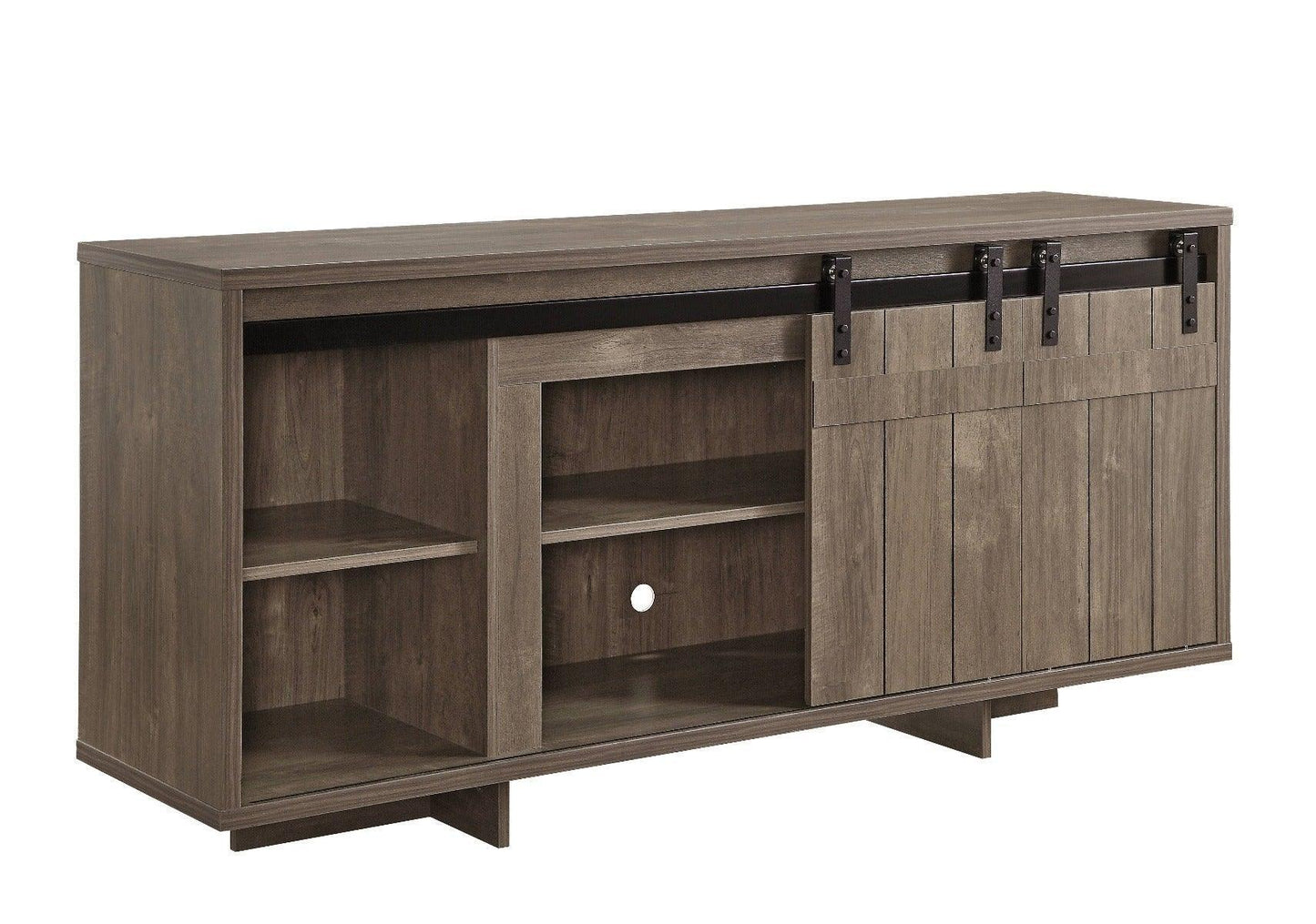 ACME Bellarosa TV Stand, Gray Washed FredCo
