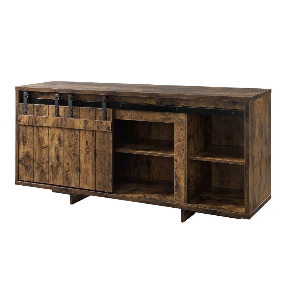 ACME Bellarosa TV Stand, Rustic Oak FredCo
