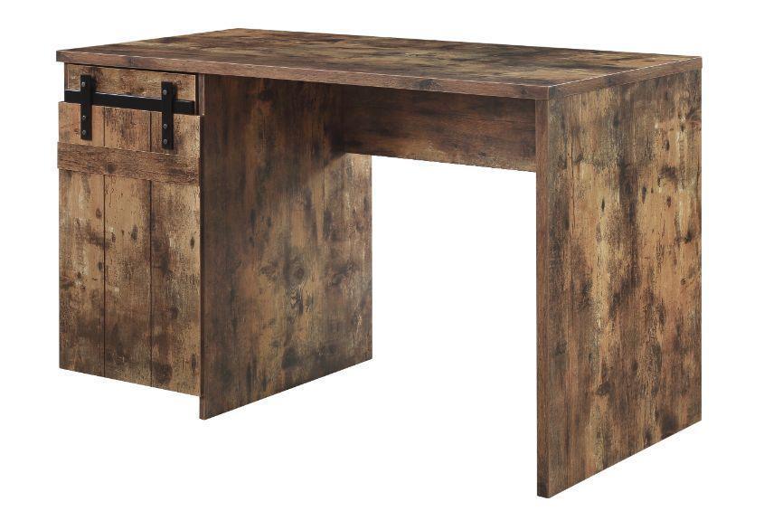 ACME Bellarose Writing Desk, Rustic Oak Finish FredCo