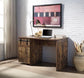 ACME Bellarose Writing Desk, Rustic Oak Finish FredCo