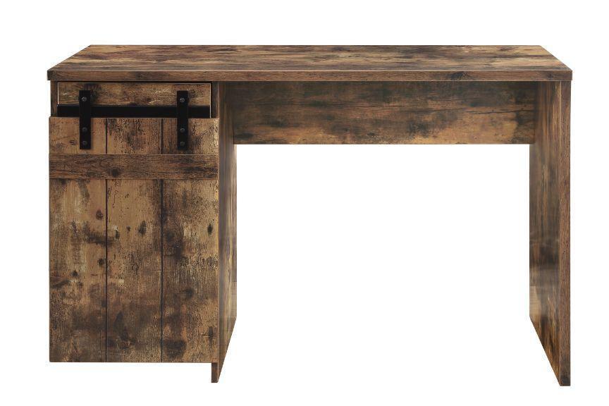 ACME Bellarose Writing Desk, Rustic Oak Finish FredCo