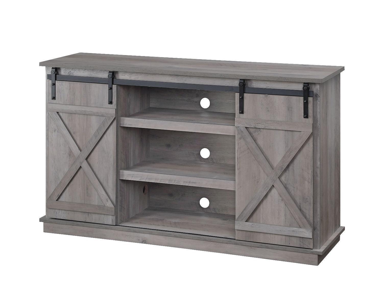 ACME Bellona TV Stand, Gray Finish FredCo